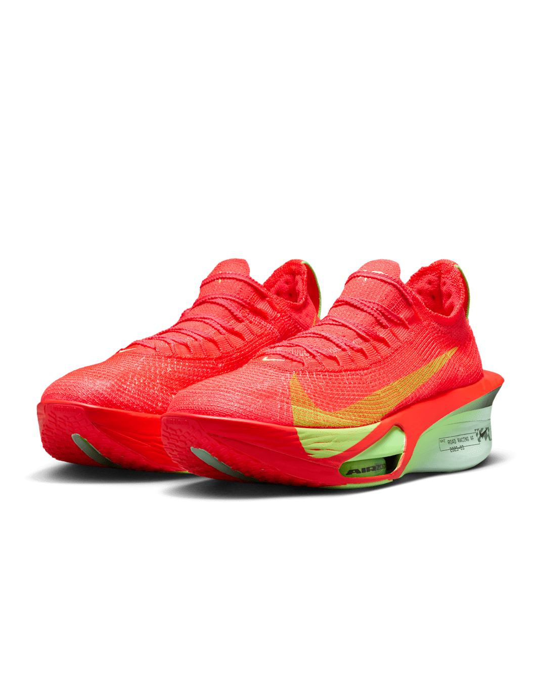Nike Alphafly 3 - Bright Crimson/Lime Blast/Mint Foam/Cave Purple - Image 09
