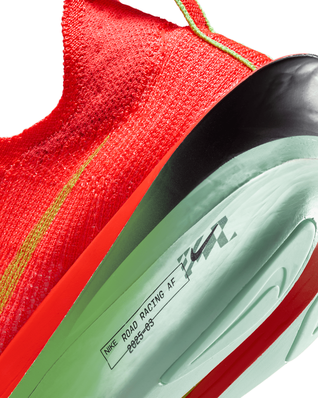 Nike Alphafly 3 - Bright Crimson/Lime Blast/Mint Foam/Cave Purple - Image 12