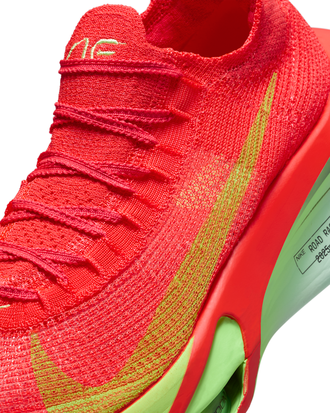 Nike Alphafly 3 - Bright Crimson/Lime Blast/Mint Foam/Cave Purple - Image 11