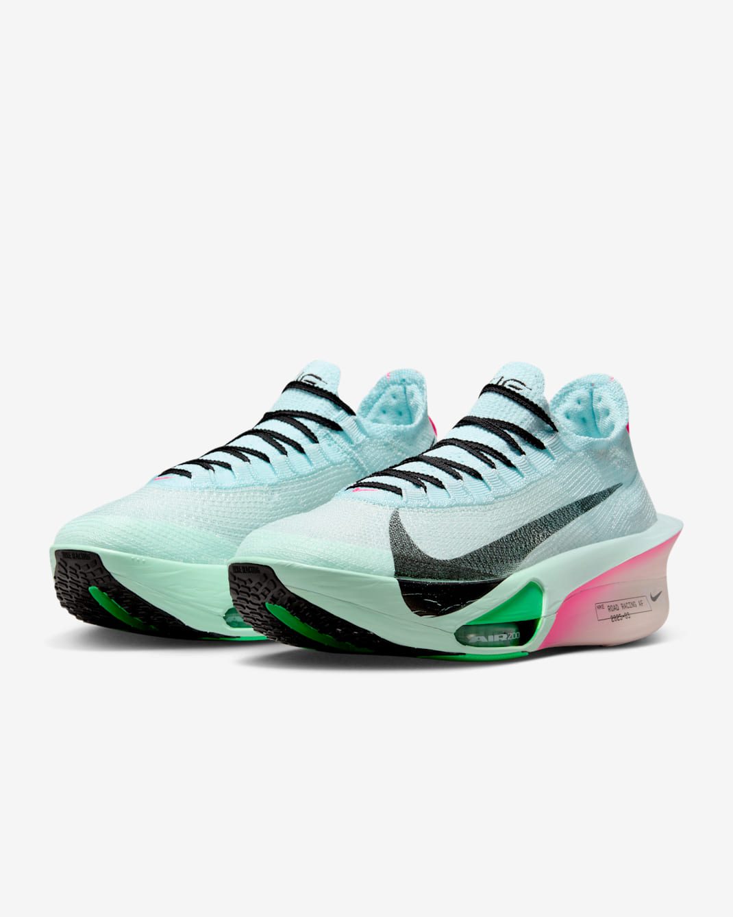 Nike Alphafly 3 - Glacier Blue/Mint Foam/Green Shock/Black - Image 21