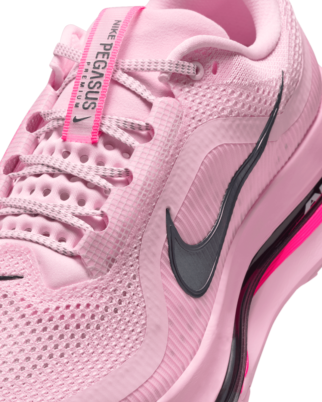 Nike Pegasus Premium - Pink Foam/Black/Hyper Pink/Off-Noir - Image 35