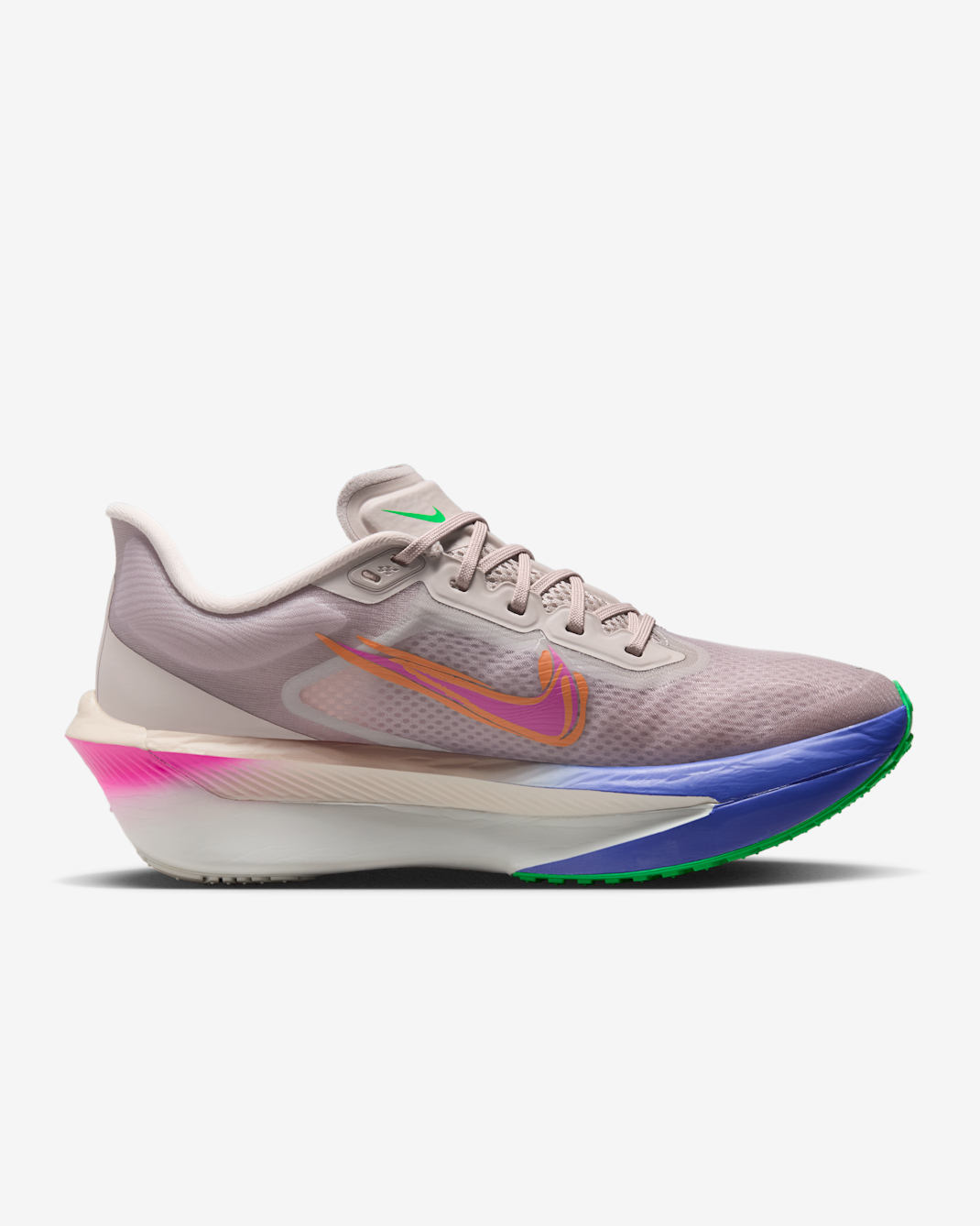 Nike Zoom Fly 6 Eliud Kipchoge - Silt Red/Persian Violet/Fire Pink/Green Shock - Image 01