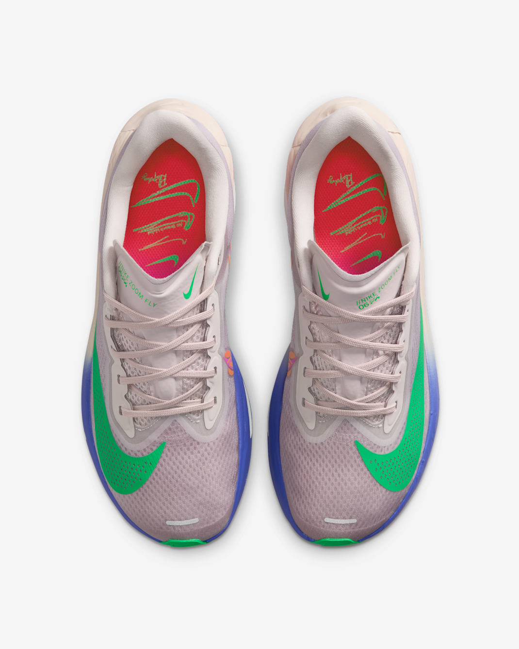 Nike Zoom Fly 6 Eliud Kipchoge - Silt Red/Persian Violet/Fire Pink/Green Shock - Image 02