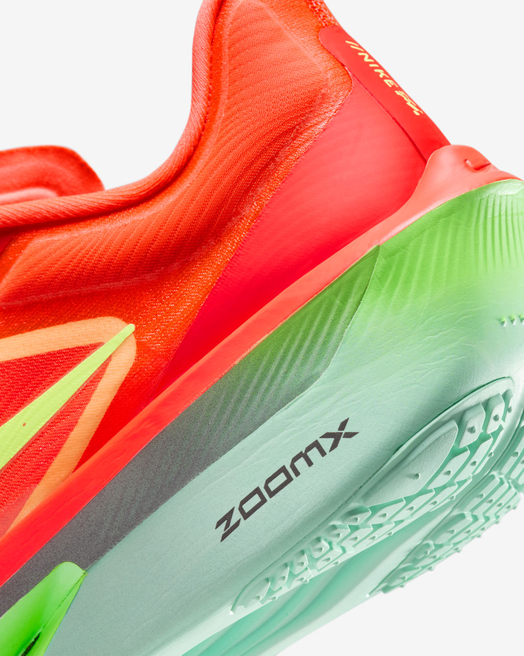 Nike Zoom Fly 6 - Bright Crimson/Lime Blast/Mint Foam/Cave Purple - Image 06