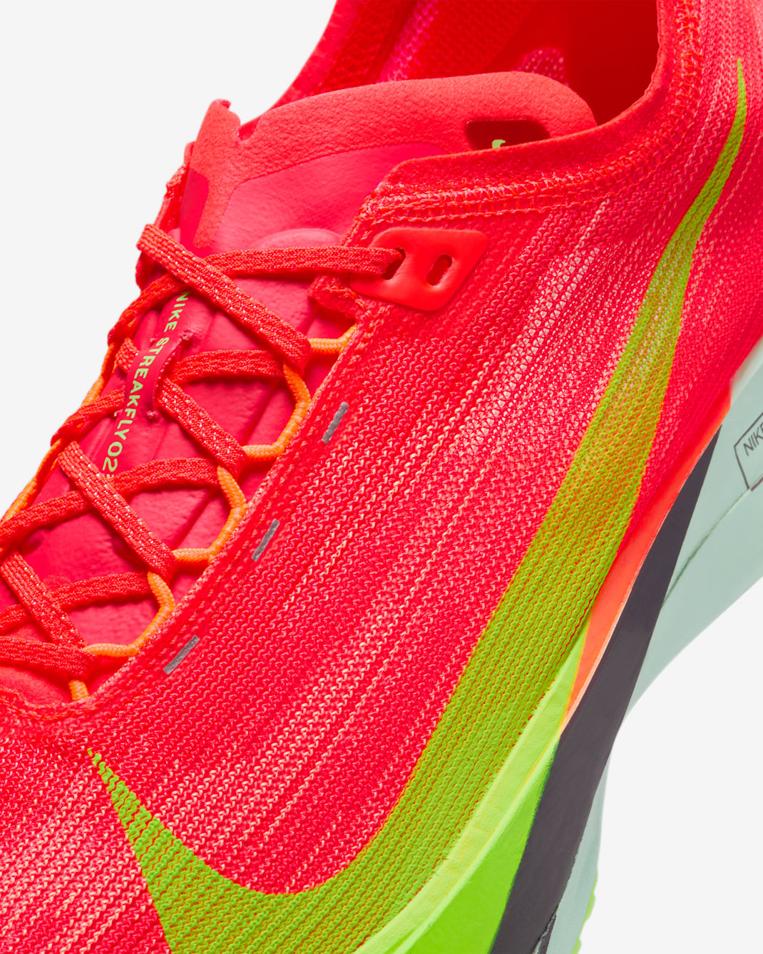 Nike Streakfly 2 - Bright Crimson/Hyper Orange/Gridiron/Lime Blast - Image 05