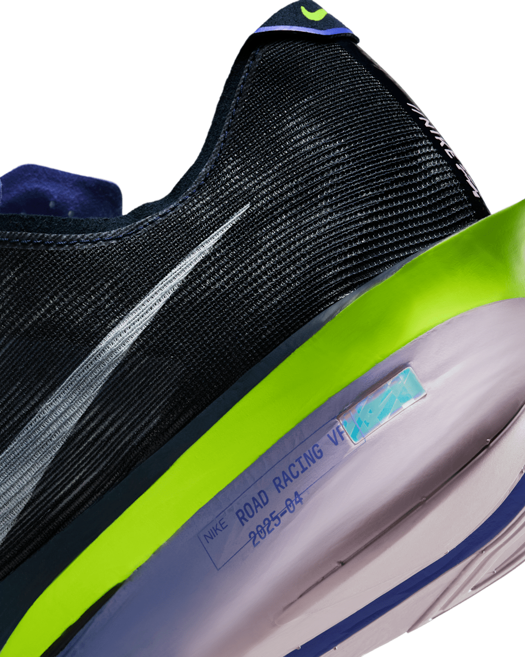 Nike Vaporfly 4 Road Racing Shoes - Obsidian/Persian Violet/Green Abyss/White - 6