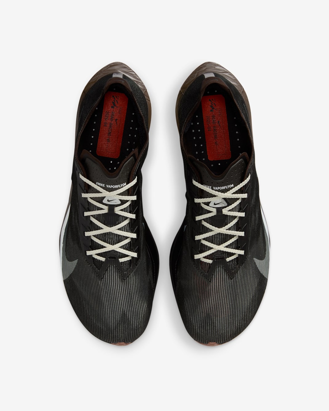 Nike Vaporfly 4 Road Racing Shoes - Velvet Brown/Black/Desert Ochre/Soft Pearl - 2
