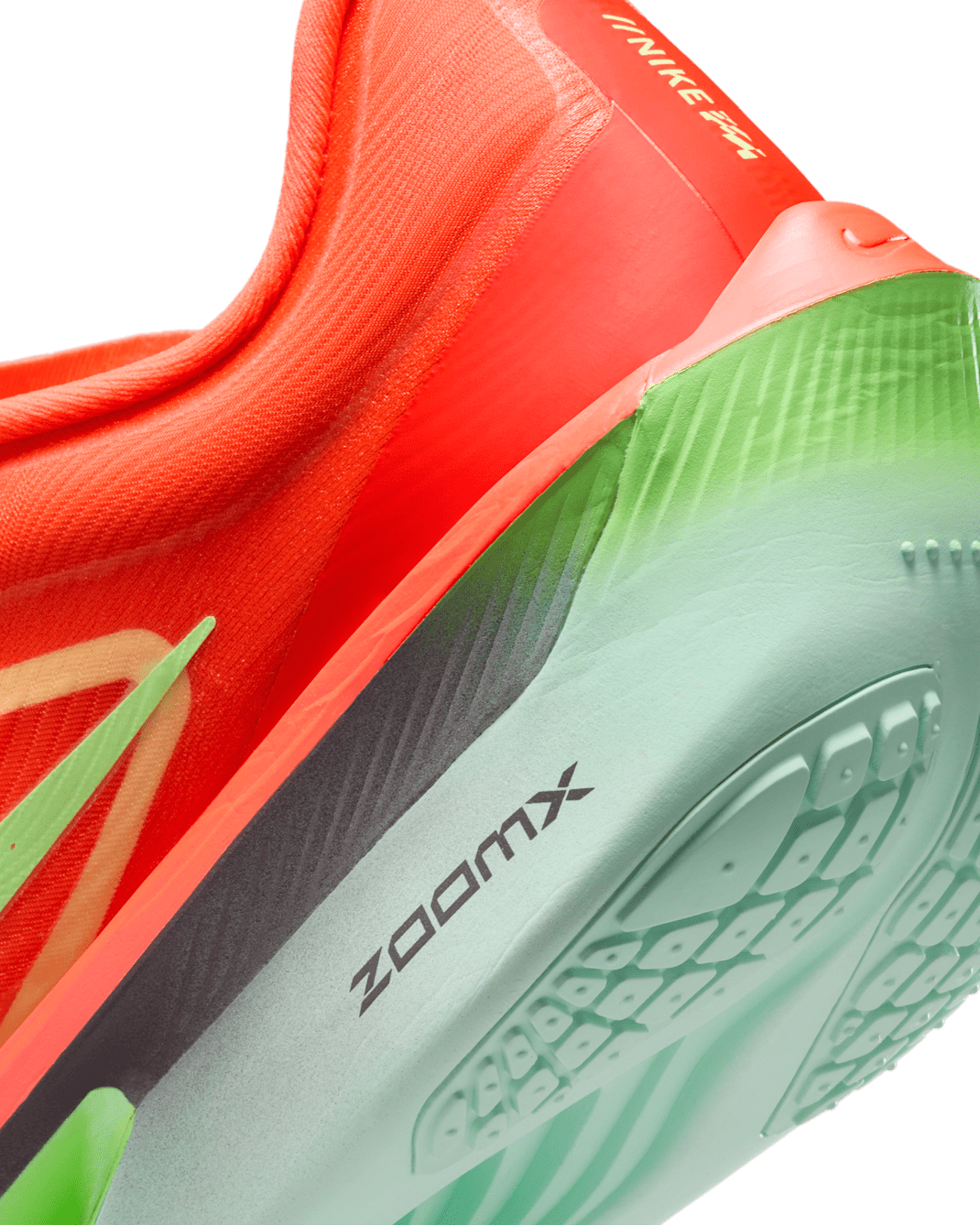 Nike Zoom Fly 6 - Bright Crimson/Lime Blast/Mint Foam/Cave Purple - Image 06