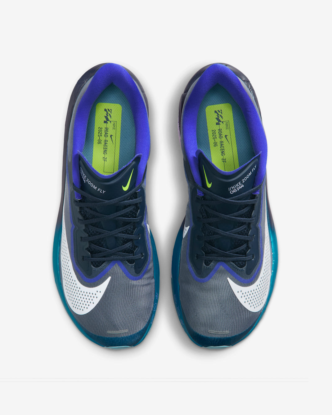 Nike Zoom Fly 6 - Obsidian/Persian Violet/Volt/White - Image 08