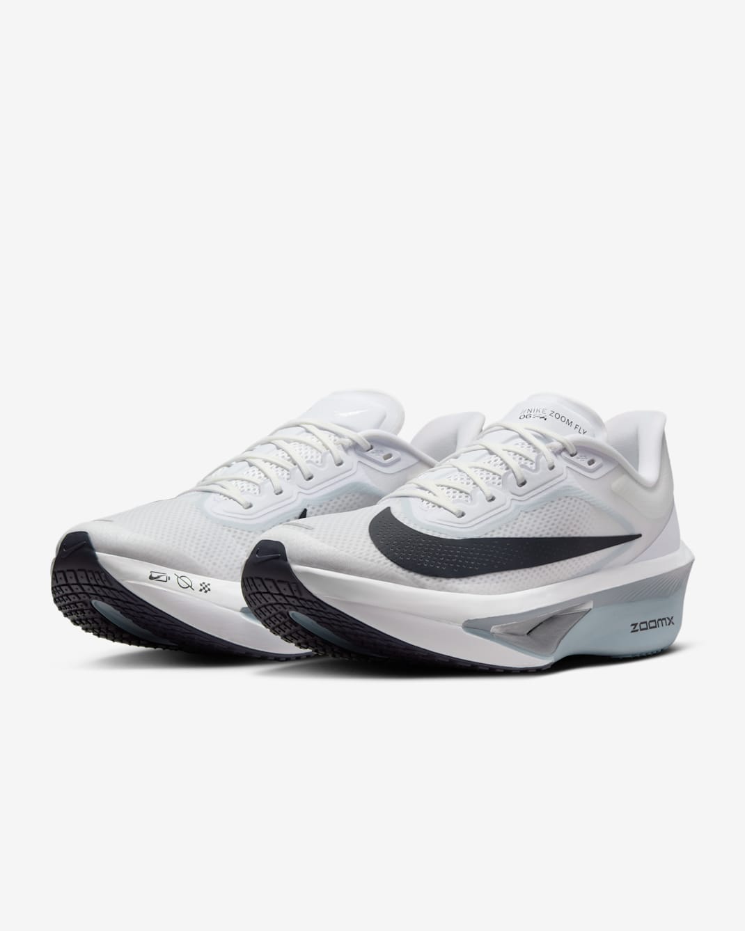 Nike Zoom Fly 6 - White/Pure Platinum/Obsidian Mist/Gridiron - Image 21