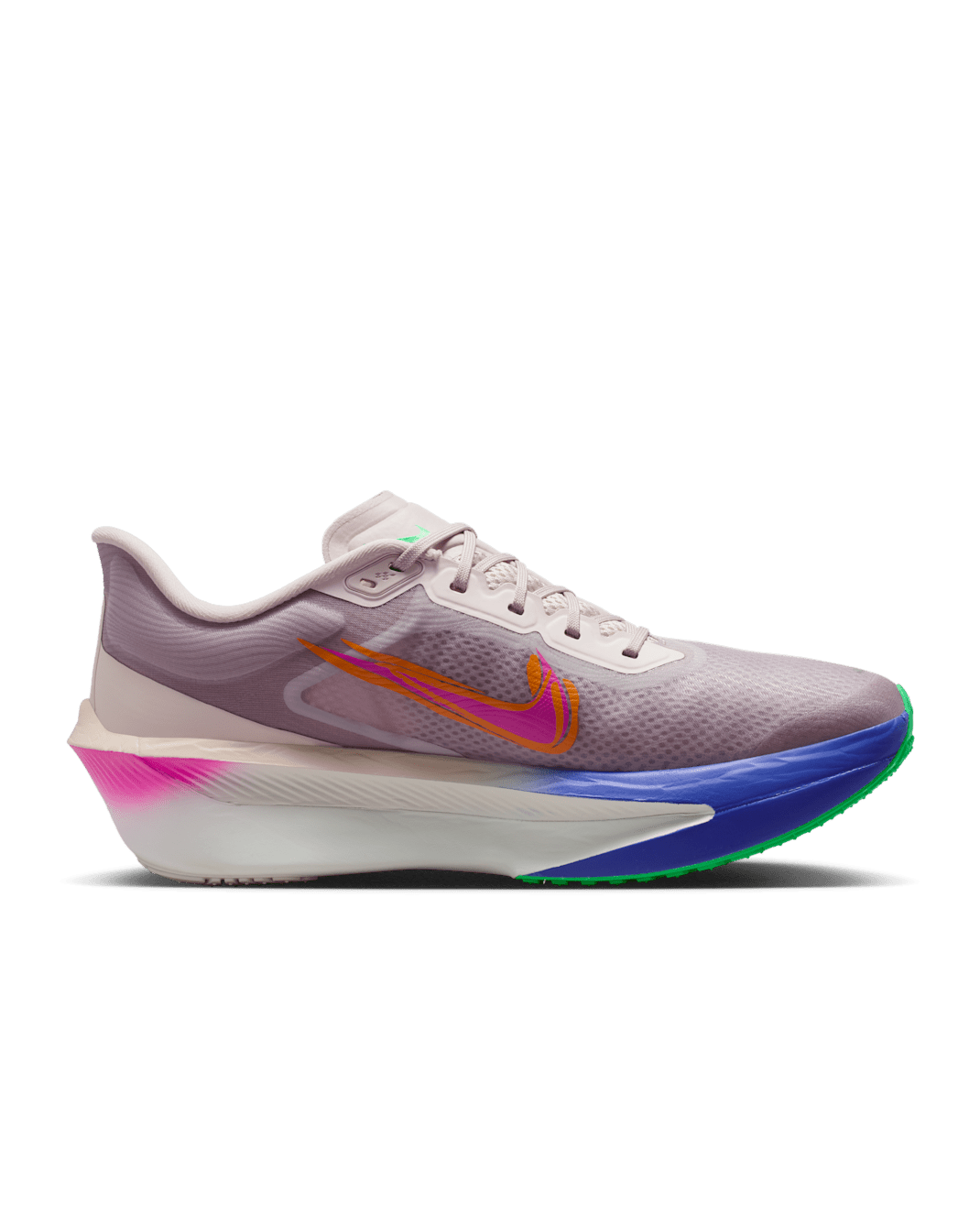 Nike Zoom Fly 6 Eliud Kipchoge (HJ7038-600) - Silt Red/Persian Violet/Fire Pink/Green Shock - Image 01