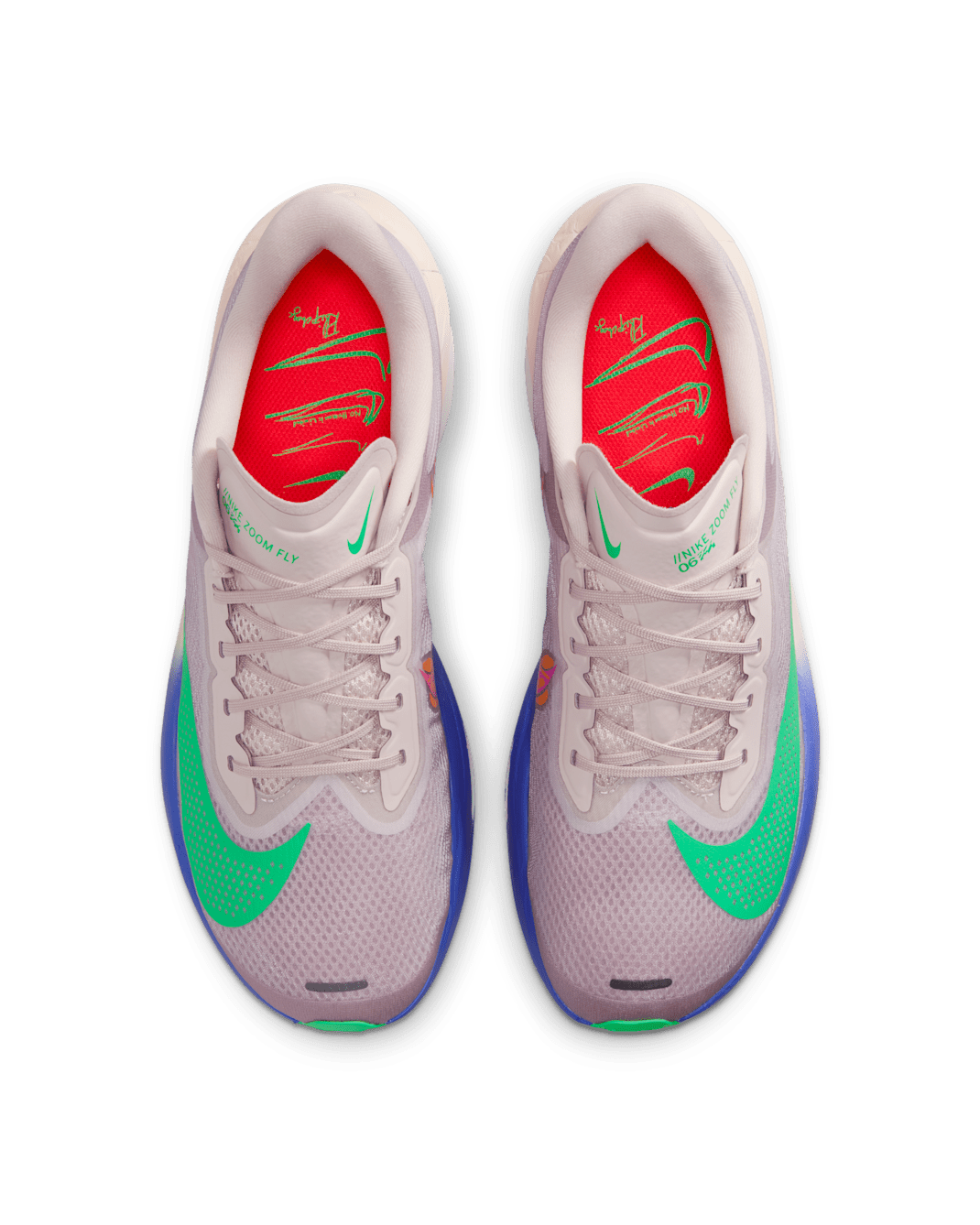 Nike Zoom Fly 6 Eliud Kipchoge (HJ7038-600) - Silt Red/Persian Violet/Fire Pink/Green Shock - Image 02
