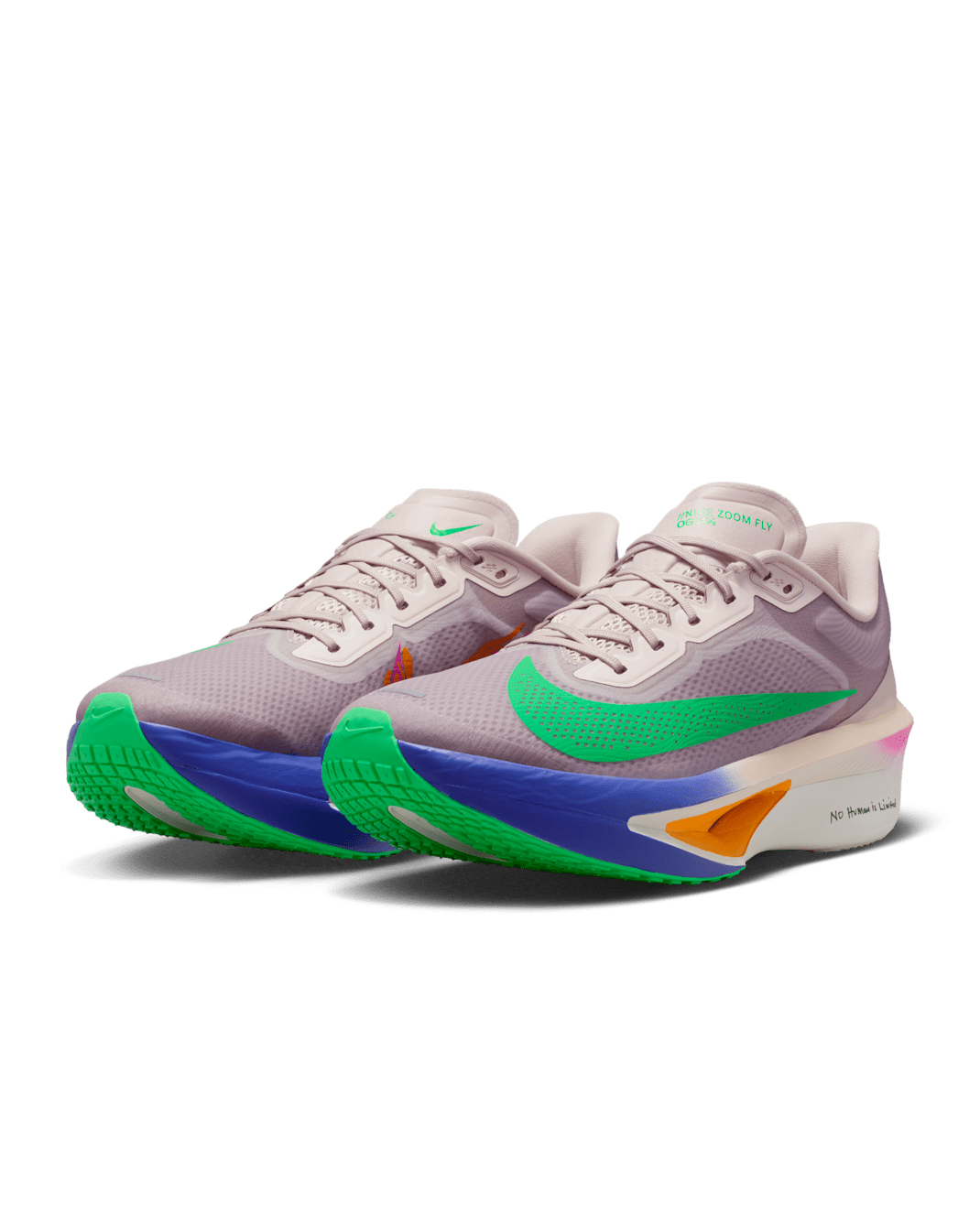 Nike Zoom Fly 6 Eliud Kipchoge (HJ7038-600) - Silt Red/Persian Violet/Fire Pink/Green Shock - Image 03