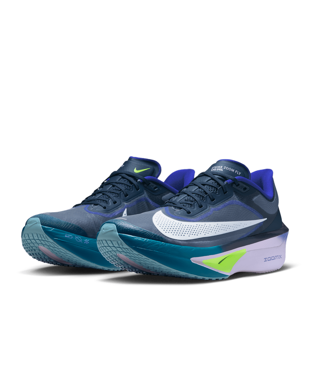 Nike Zoom Fly 6 - Obsidian/Persian Violet/Volt/White - Image 09