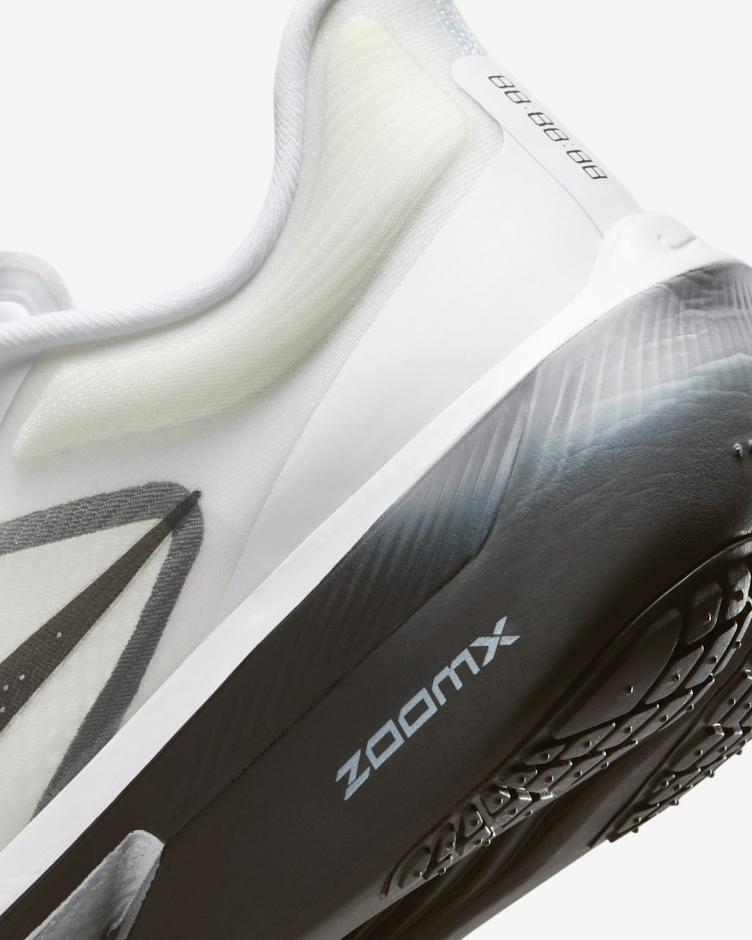 Nike Zoom Fly 6 - White/Smoke Grey/Metallic Silver/Black - Image 42