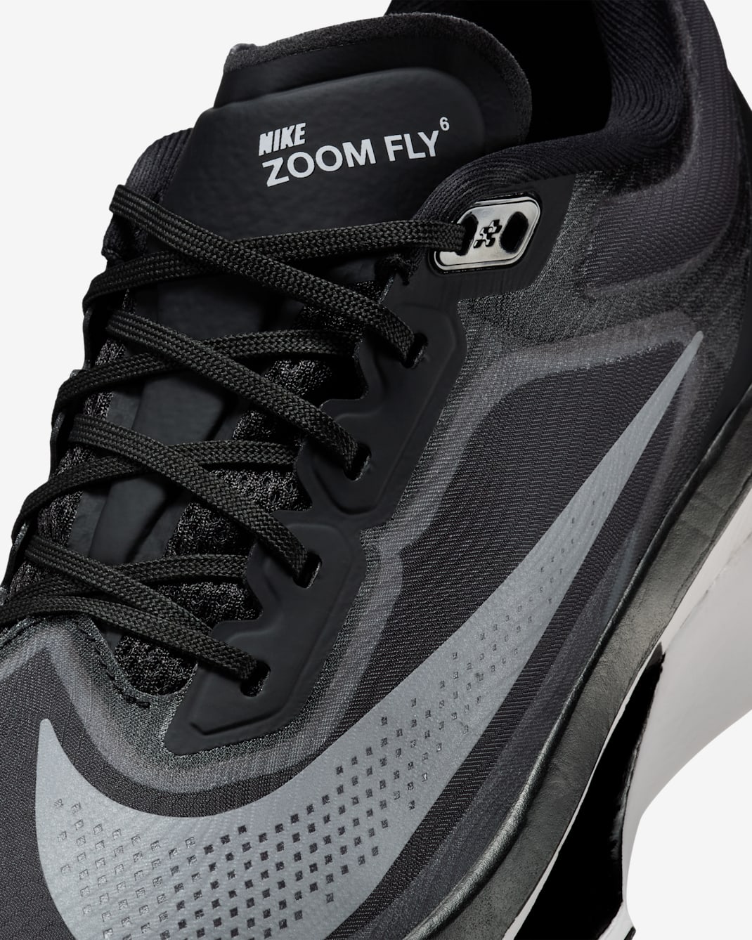 Nike Zoom Fly 6 - Black/Light Smoke Grey/White - Image 17