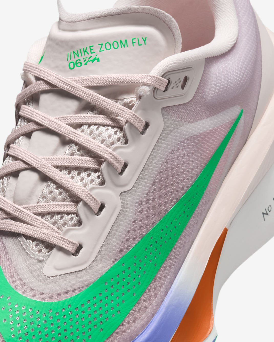 Nike Zoom Fly 6 Eliud Kipchoge - Silt Red/Persian Violet/Fire Pink/Green Shock - Image 05
