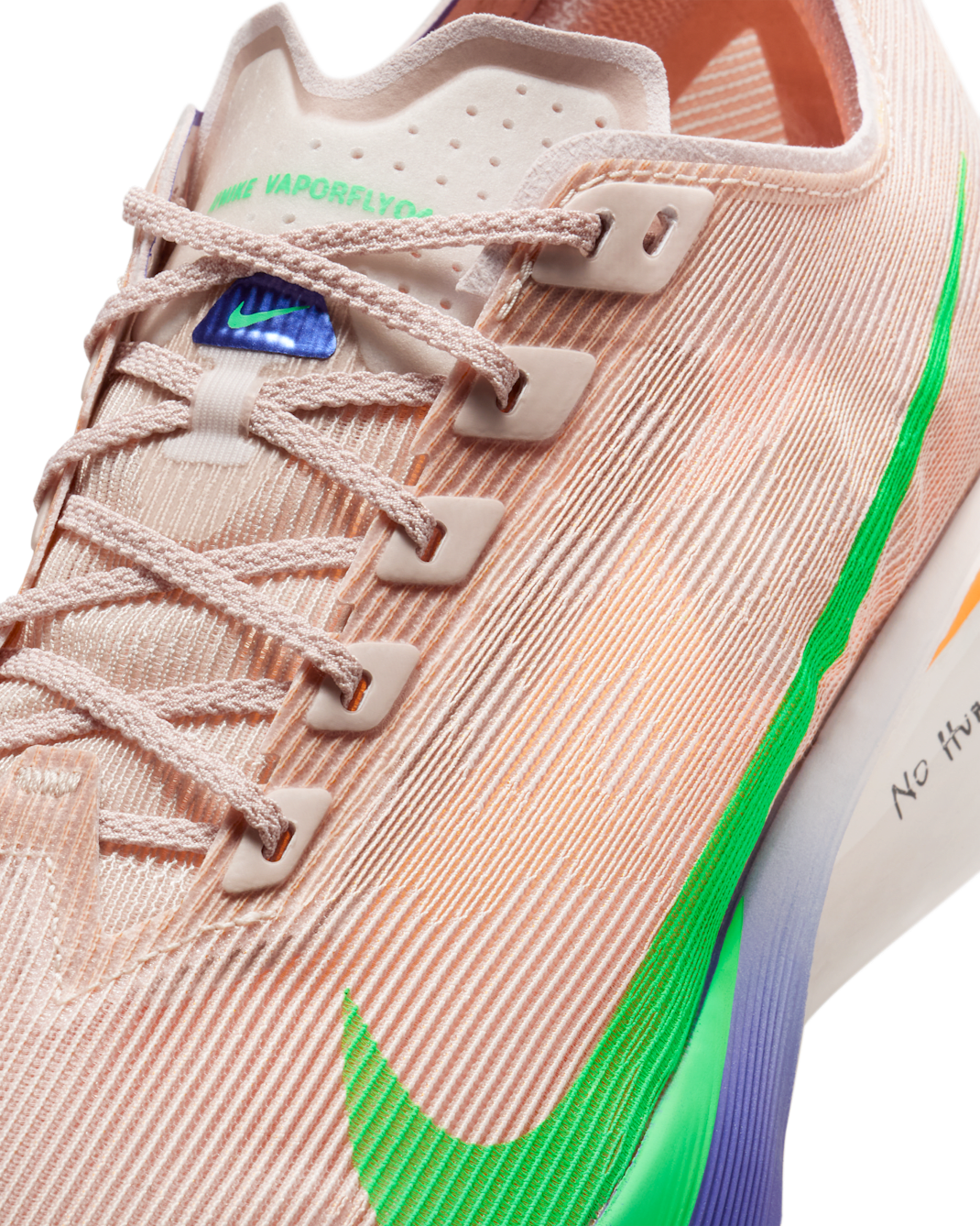 Nike Vaporfly 4 Eliud Kipchoge - Silt Red/Fire Pink/Bright Ceramic/Green Shock - Image 05