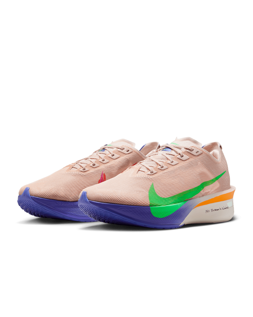 Nike Vaporfly 4 Eliud Kipchoge - Silt Red/Fire Pink/Bright Ceramic/Green Shock - Image 03