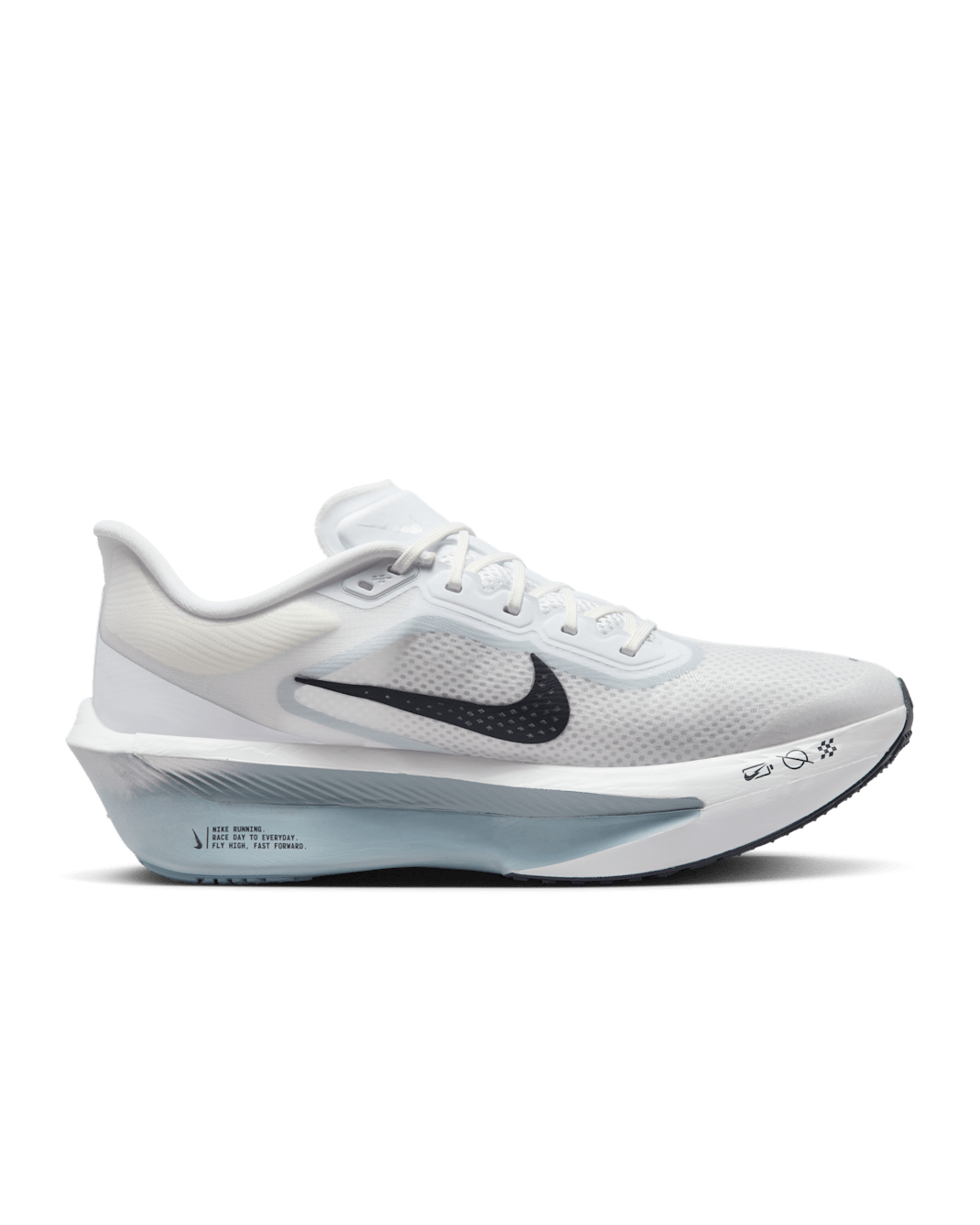 Nike Zoom Fly 6 - White/Pure Platinum/Obsidian Mist/Gridiron - Image 19