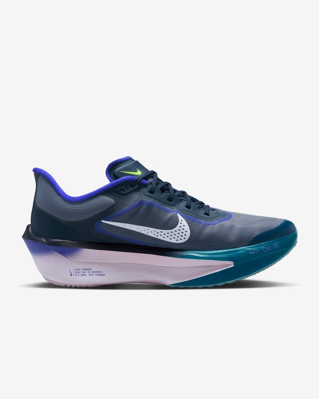 Nike Zoom Fly 6 - Obsidian/Persian Violet/Volt/White - Image 07